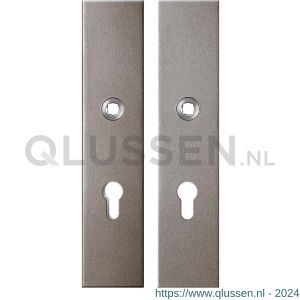 GPF Bouwbeslag Anastasius 9312.A3 veiligheids schilden SKG*** 248x52 mm rechthoekig PC72 Mocca blend GPF9312A3042