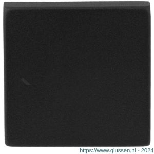GPF Bouwbeslag ZwartWit 9388.61 Outside veiligheids buitenrozet vierkant 54 mm SKG*** zwart GPF938861O199