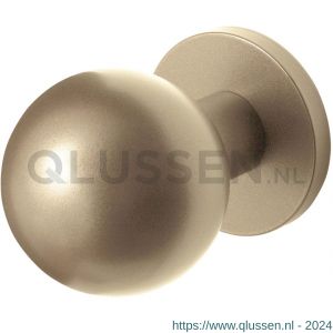 GPF Bouwbeslag Anastasius 9822.A4 kogel voordeurknop 63 mm op rozet 63 mm Champagne blend GPF9822A40400