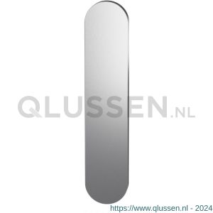 GPF Bouwbeslag RVS 9842.09 veiligheids buitenschild SKG*** 248x52x11 mm afgerond geheel blind RVS geborsteld GPF984209000