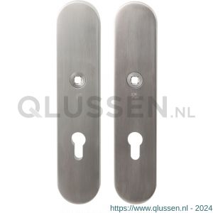 GPF Bouwbeslag RVS 9845.00 veiligheids schilden SKG*** binnen-buiten blind met krukgat RVS geborsteld GPF984509000