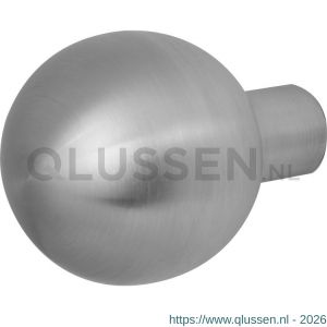 GPF Bouwbeslag RVS 9854.09 S4 kogel knop 50 mm voor veiligheids schilden vast met bout M10 RVS geborsteld GPF985409410