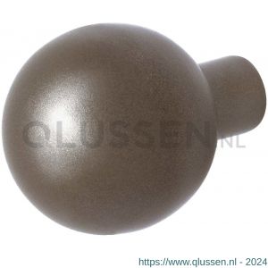 GPF Bouwbeslag Anastasius 9854.A3 S5 kogel knop 50 mm voor veiligheidsschilden vast met wisselstift Mocca blend GPF9854A30400