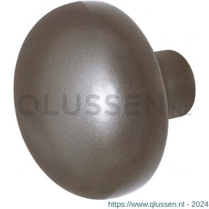 GPF Bouwbeslag Anastasius 9857.A3 S5 Paddenstoel knop 65 mm voor veiligheids schilden vast met wisselstift Mocca blend GPF9857A30400