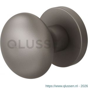 GPF Bouwbeslag Anastasius 9859.A3-00 S5 GPF9859.A3-00 Paddenstoel knop S5 52 mm met wisselstift op rond rozet Mocca blend GPF9859A30400-00