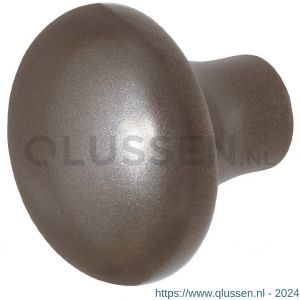 GPF Bouwbeslag Anastasius 9859.A3 S5 Paddenstoel knop 52 mm voor veiligheids schilden vast met wisselstift Mocca blend GPF9859A30400