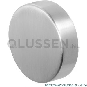 GPF Bouwbeslag RVS 9860.09 S5 excentrische knop 60x16 mm voor veiligheids schilden vast met wisselstift RVS geborsteld GPF986009400