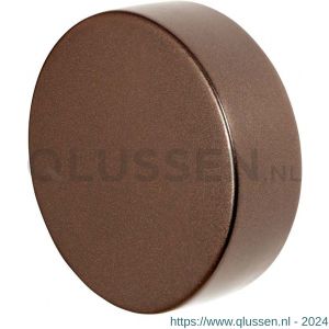 GPF Bouwbeslag Anastasius 9860.A2 S5 excentrische knop 60x16 mm voor veiligheids schilden vast met wisselstift Bronze blend GPF9860A20400