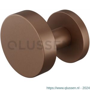 GPF Bouwbeslag Anastasius 9865.A2-00 S2 GPF9865.A2-00 excentrische knop S2 60x16 mm met knopvastzetter met rond rozet Bronze blend GPF9865A20400-00