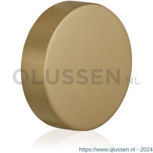 GPF Bouwbeslag PVD 9865.P4 S3 excentrische knop 60x16 mm vast met metaalschroef M10 PVD mat messing GPF9865P4410