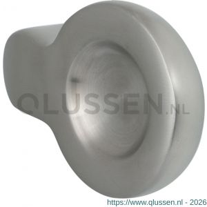 GPF Bouwbeslag RVS 9870.09 S5 designknop verkropt 88/55x24 mm voor veiligheids schilden vast met wisselstift RVS geborsteld GPF987009400