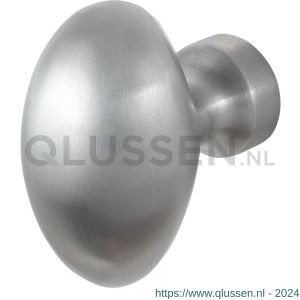 GPF Bouwbeslag RVS 9951.09 S1 Ei-knop 62 mm draaibaar met krukstift RVS geborsteld GPF9951090200