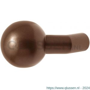 GPF Bouwbeslag Anastasius 9953.A2 S1 verkropte kogelknop 55 mm draaibaar met krukstift Bronze blend GPF9953A20200