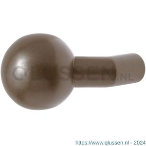 GPF Bouwbeslag Anastasius 9953.A3 S1 verkropte kogelknop 55 mm draaibaar met krukstift Mocca blend GPF9953A30200