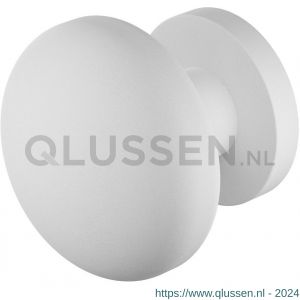 GPF Bouwbeslag ZwartWit 9957.62-00 S1 GPF9957.62-00 Paddenstoel knop S1 65 mm draaibaar met rond rozet wit GPF9957620200-00