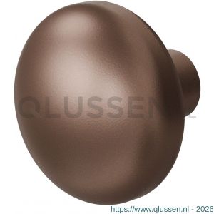 GPF Bouwbeslag Anastasius 9957.A2 S1 Paddenstoel knop 65 mm draaibaar met krukstift Bronze blend GPF9957A20200