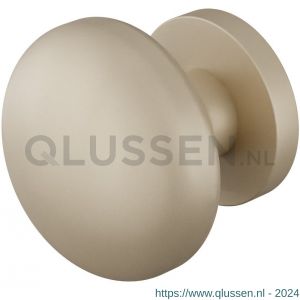 GPF Bouwbeslag Anastasius 9957.A4-00 S2 GPF9957.A4-00 Paddenstoel knop S2 65 mm met knopvastzetter met rond rozet Champagne blend GPF9957A40400-00