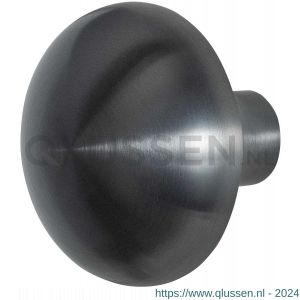 GPF Bouwbeslag PVD 9957.P1 S3 Paddenstoel knop 65 mm vast met metaalschroef M10 PVD antraciet GPF9957P1410