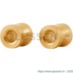 GPF Bouwbeslag RVS 9958BB 16 mm bevestigingsset voor blinde montage op deur set 2 stuks GPF9958BB000