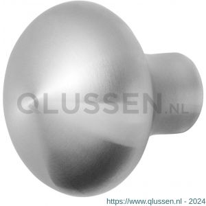 GPF Bouwbeslag RVS 9959.09 S1 Paddenstoel knop 52 mm draaibaar met krukstift RVS geborsteld GPF995909200