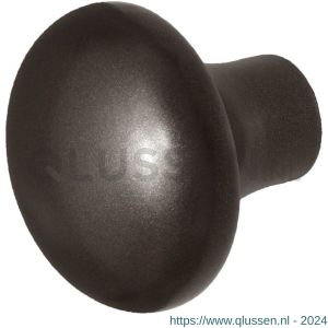 GPF Bouwbeslag Anastasius 9959.A1 S1 Paddenstoel knop 52 mm draaibaar met krukstift Dark blend GPF9959A10200