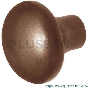 GPF Bouwbeslag Anastasius 9959.A2 S1 Paddenstoel knop 52 mm draaibaar met krukstift Bronze blend GPF9959A20200