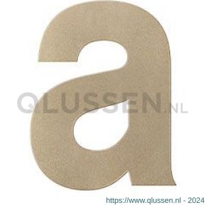 GPF Bouwbeslag Anastasius 9800.A4.0116-a letter A 116 mm Champagne blend GPF9800A40116-a