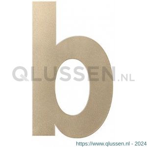 GPF Bouwbeslag Anastasius 9800.A4.0156-b letter B 156 mm Champagne blend GPF9800A40156-b