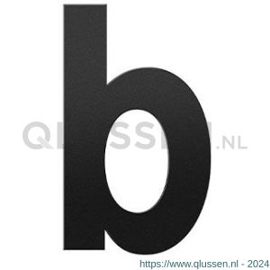 GPF Bouwbeslag ZwartWit 9800.61.0156-b letter B 156 mm zwart GPF9800610156-b