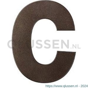 GPF Bouwbeslag Anastasius 9800.A1.0116-c letter C 116 mm Dark blend GPF9800A10116-c