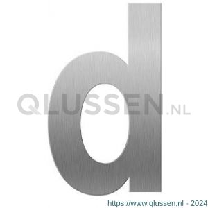 GPF Bouwbeslag RVS 9800.09.0156-d letter D 156 mm RVS geborsteld GPF9800090156-d