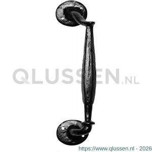 Kirkpatrick KP0807 LS deurgreep 266x57 mm linkswijzend smeedijzer zwart TH6080760266