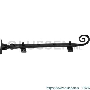 Kirkpatrick KP1180 raamuitzetter 254 mm met 2 pennen smeedijzer zwart TH6118060254