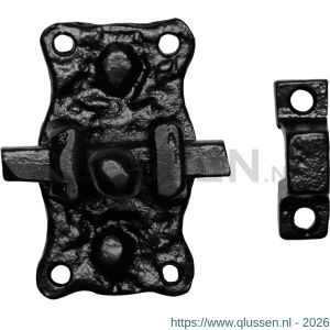 Kirkpatrick KP1196 krukschuif 63x35 mm smeedijzer zwart TH6119660063