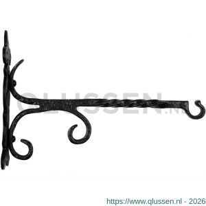 Kirkpatrick KP4601 bloempothanger 304 mm smeedijzer zwart TH6460160304