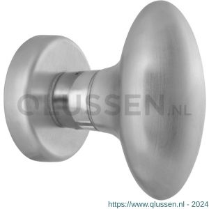 Mandelli1953 0744 deurknop op rozet 51x6 mm satin mat chroom TH50744CA0100