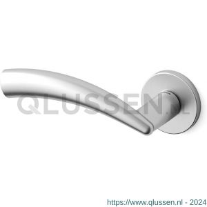Mandelli1953 0771L Nadir deurkruk gatdeel op rozet 51x6 mm linkswijzend satin mat chroom TH50771CA0200