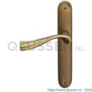Mandelli1953 990L PC85 River deurkruk gatdeel op langschild 238x40 mm PC 85 mm linkswijzend mat brons TH50990BD0252