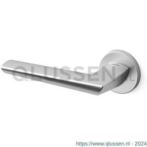 Mandelli1953 1081L Isi deurkruk gatdeel op rozet 51x6 mm linkswijzend satin mat chroom TH51081CA0200