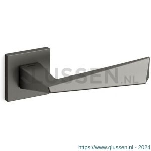 Mandelli1953 1251L Piramid deurkruk gatdeel op rozet 50x50x6 mm linkswijzend grafiet TH51251GA0200