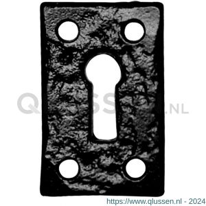 Kirkpatrick KP1502 sleutelrozet rechthoekig 46x30 mm smeedijzer zwart TH6150260046
