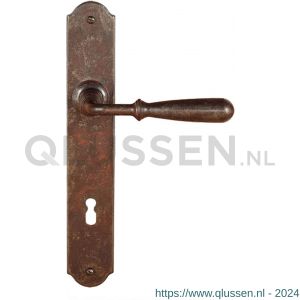 Utensil Legno FM030 BB72 deurkruk op schild 245x40 mm BB 72 mm roest TH7003070111