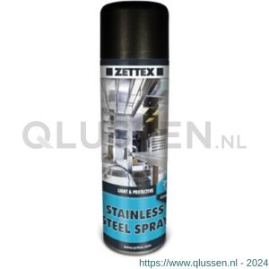 Zettex Stainless Steel Spray 500 ml transparant CC08100002