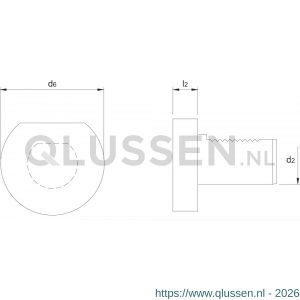 Phantom 84.961 afstopplug VDI-houder DIN 69880 30 mm 84.961.3068