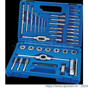 International Tools 29.100 Eco Pro set draadsnijden in kunststof koffer M3-M12 25 mm 29.100.2000