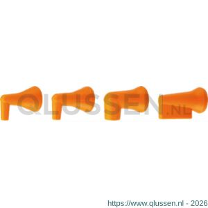 Phantom 90.510 Cool-Loc 1/4 inch spuitmondset 90 graden set 4 stuks 90.510.9210