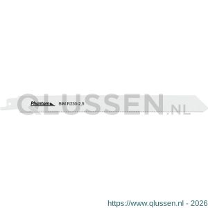 Phantom 64.600 bi-metaal reciprozaag R230-25 set 5 stuks 64.600.2225