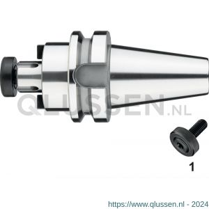 Phantom 82.266 DIN 6357 opsteekfreeshouder voor frezen met dwarsspiebaan BT volgens MAS 403 BT BT50 16 mm L100 mm 82.266.5162