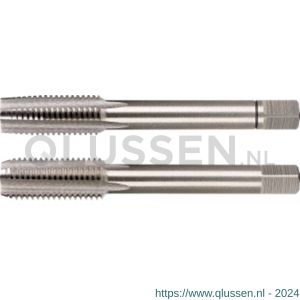 International Tools 21.240 Eco HSS handtap DIN 2181 metrisch fijn set 2 stuks MF12x125 mm 21.240.1212
