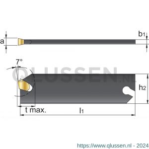 Phantom 74.410 steekplaathouder uitwendig 25-FX4 74.410.1400